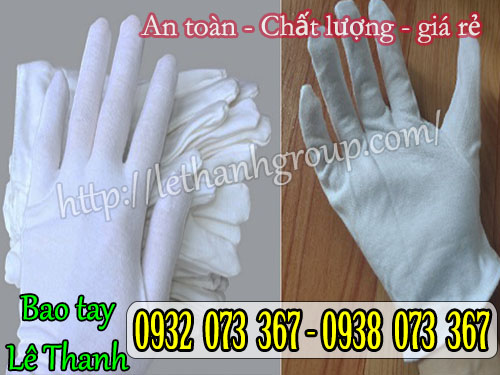 Găng tay đa năng - Găng tay vải trắng giá sỉ lẻ