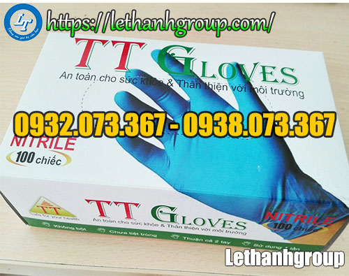Găng tay TT gloves xanh