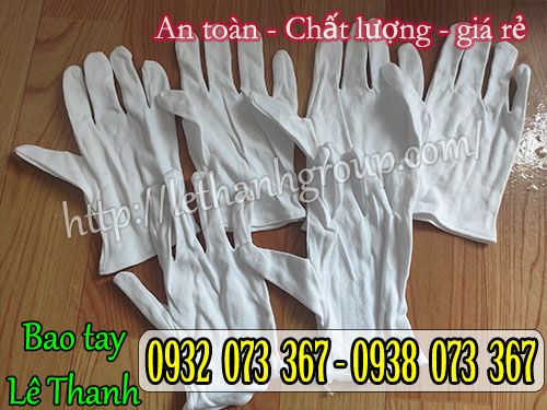 Găng tay đa năng - Găng tay vải trắng giá sỉ lẻ